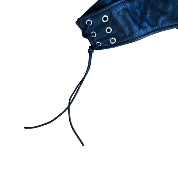 Interstate Leather Unisex 100% Leather Riding Chaps - Picture 7 of 12